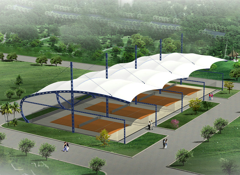 膜結構施工流程詳解